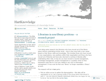 Tablet Screenshot of hartknowledge.com.au